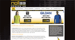 Desktop Screenshot of noll33.se